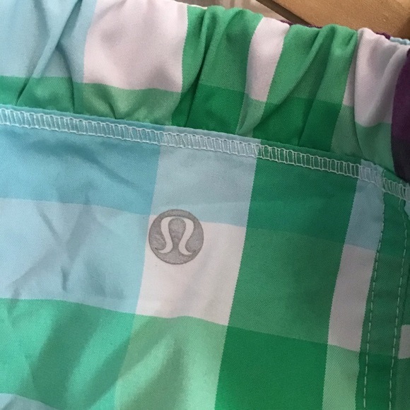 Rare Lululemon Run With It Plaid vest hoodie - Picture 5 of 7